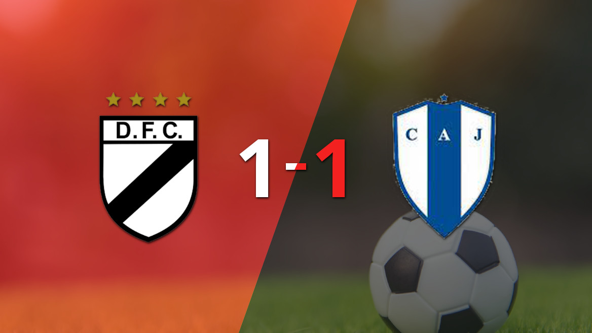 Un emocionante empate entre Danubio y Juventud