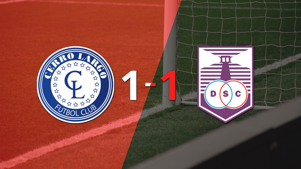 Cerro Largo y Defensor Sporting empatan en un emocionante encuentro
