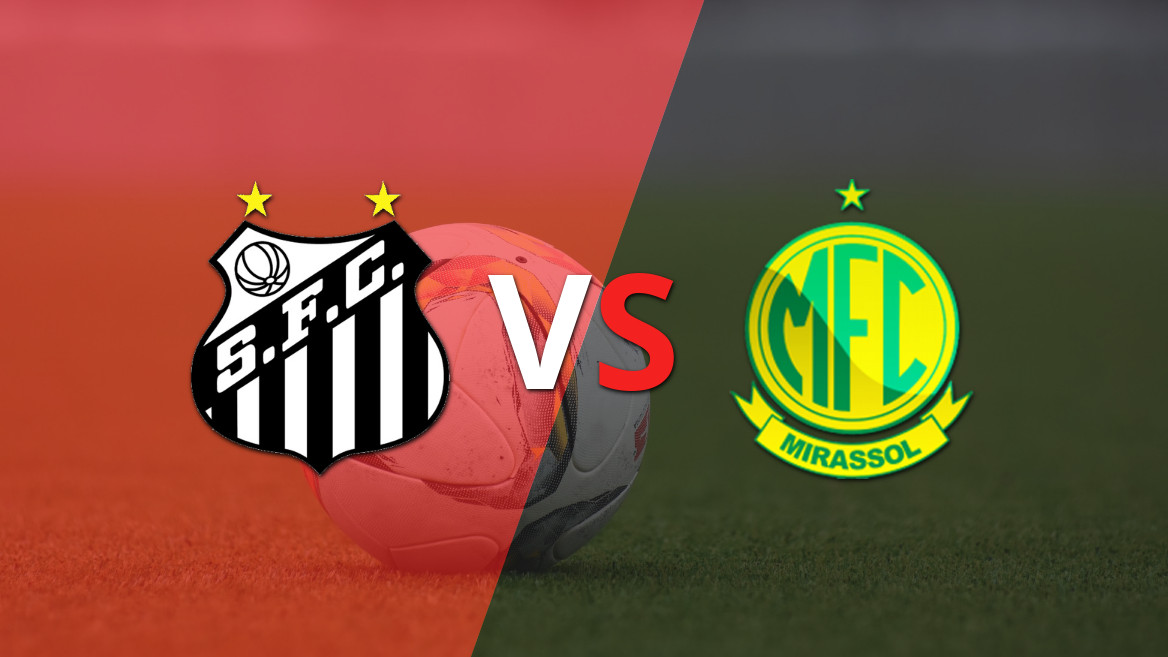 Santos se prepara para recibir a Mirassol en la fecha 24 del Brasileirao