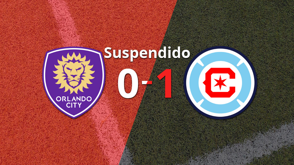 <Partido aplazado entre Chicago Fire y Orlando City SC>