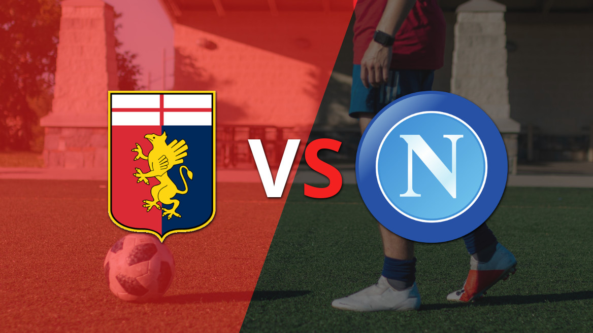 Previo al Encuentro entre Genoa y Napoli en el Luigi Ferraris