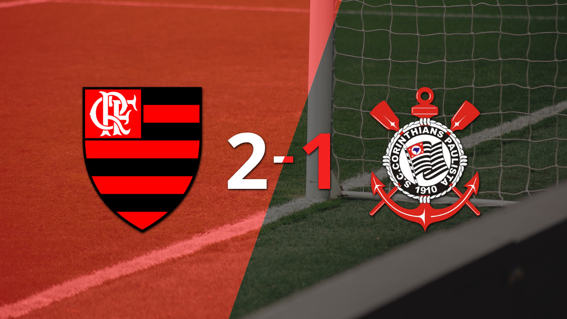 Flamengo se impone a Corinthians en un emocionante Clásico del Pueblo