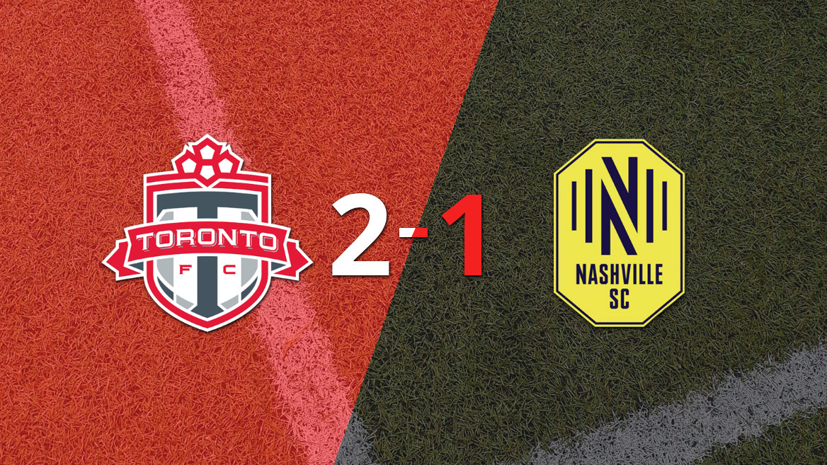 Toronto FC se lleva una victoria dramática 2-1 ante Nashville SC