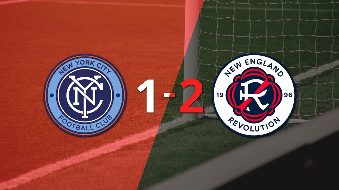 New England Revolution se impone en un emocionante partido ante New York City FC