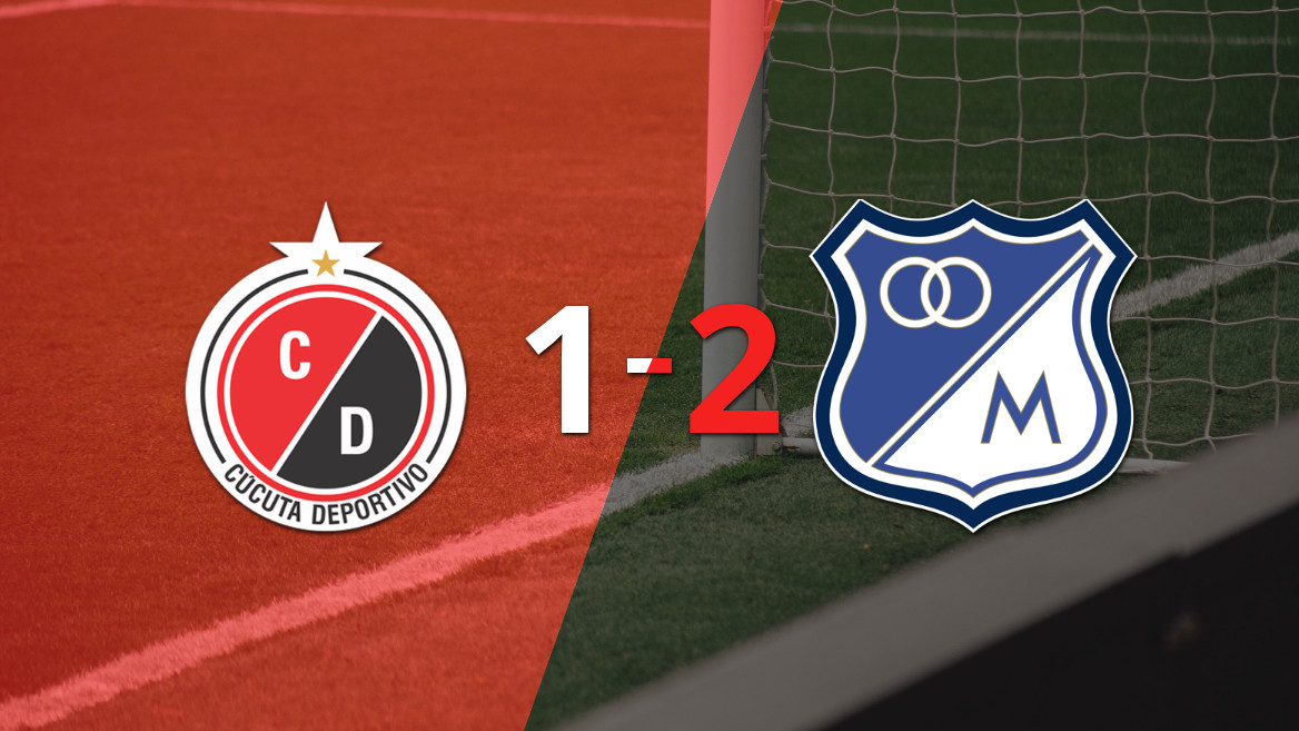 Millonarios se lleva la victoria tras un emocionante partido 2-1 ante Cúcuta