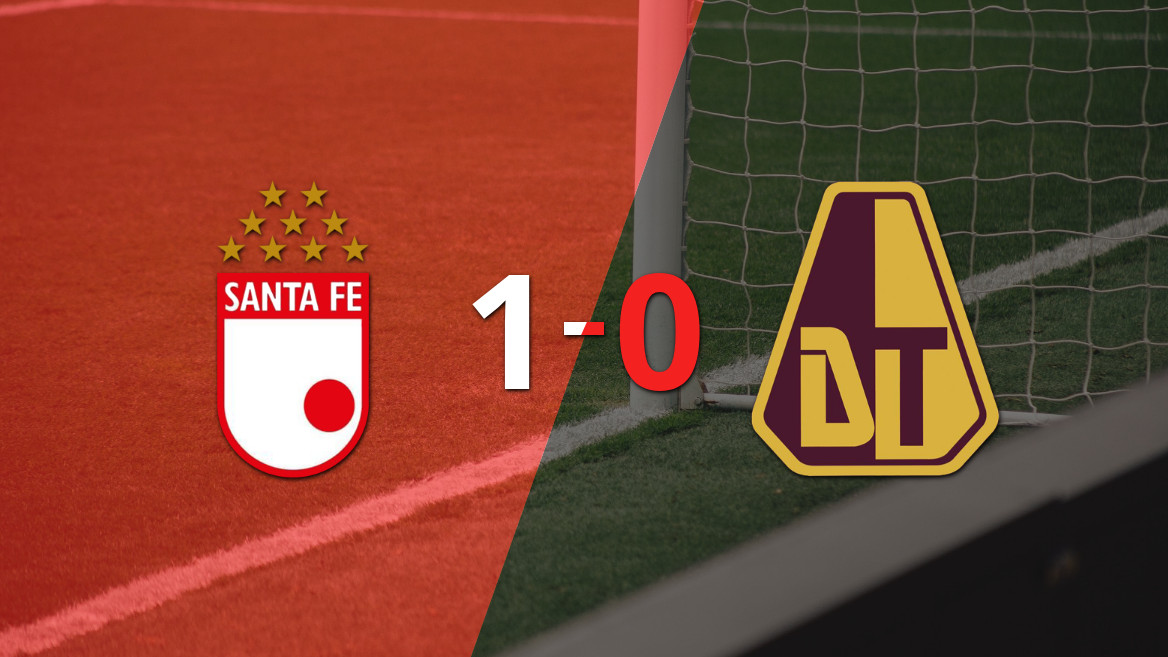 Santa Fe se impone 1-0 sobre Tolima en el Campín