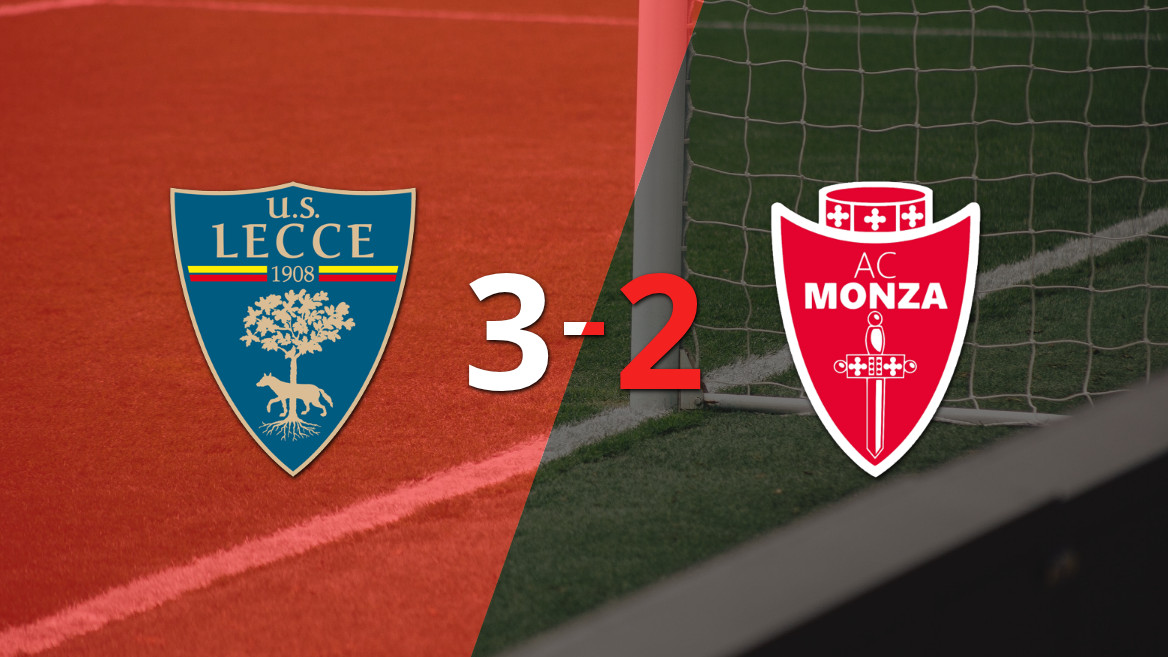 Lassana Coulibaly brilla con un doblete en la victoria de Lecce ante Monza