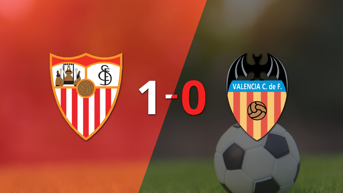 Sevilla se impone 1-0 ante Valencia gracias a un gol de Juan Iglesias