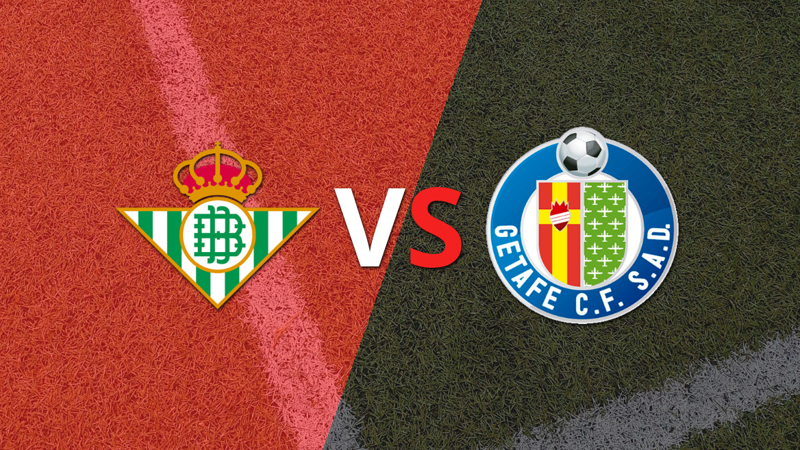 Betis y Getafe se encuentran en busca de la victoria en La Liga