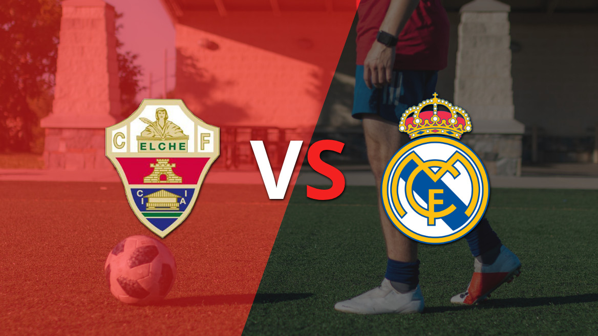 Preparativos previos para el encuentro entre Elche y Real Madrid