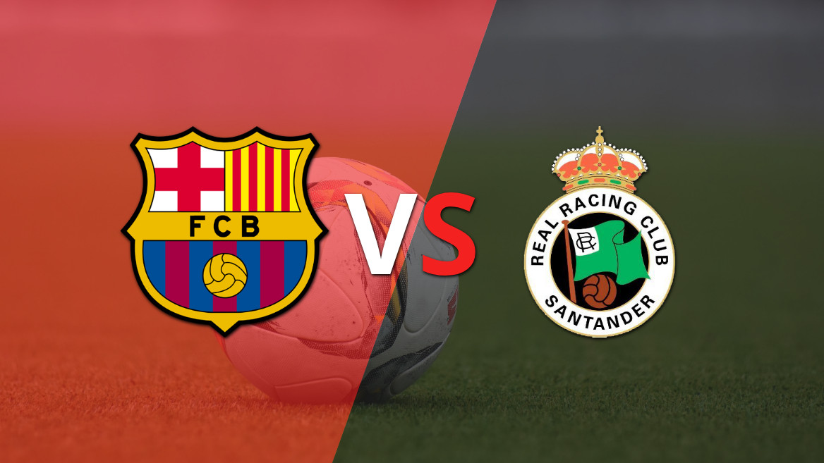 Barcelona busca mantener su racha ante Racing Santander