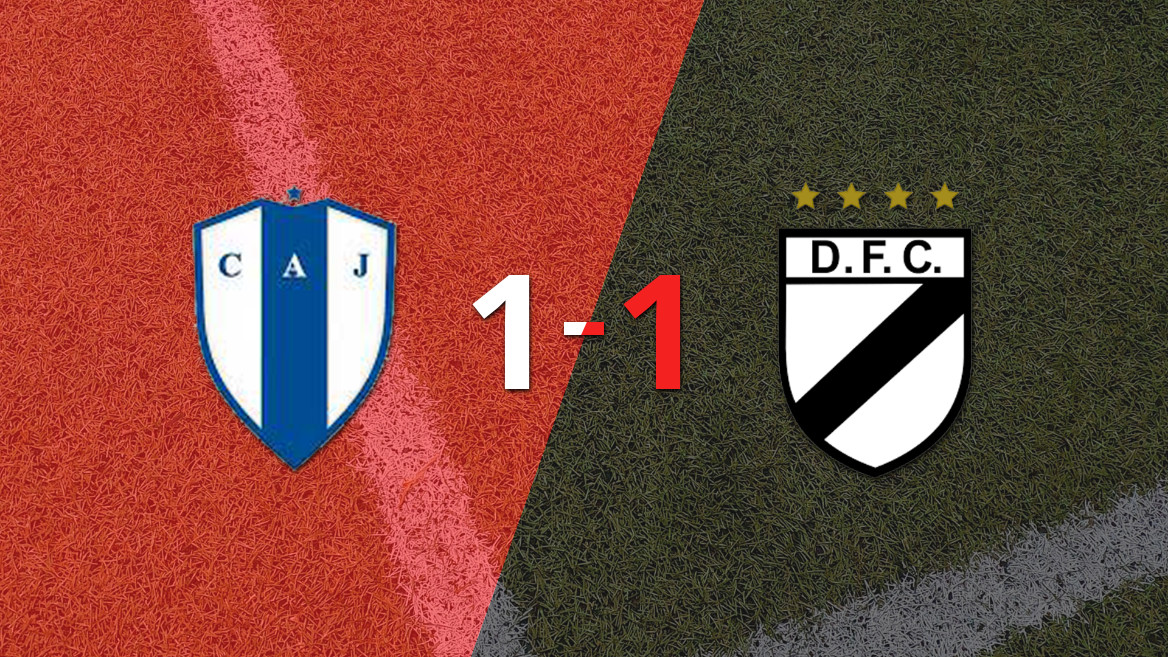 Empate sobre la hora entre Juventud y Danubio en el Clausura