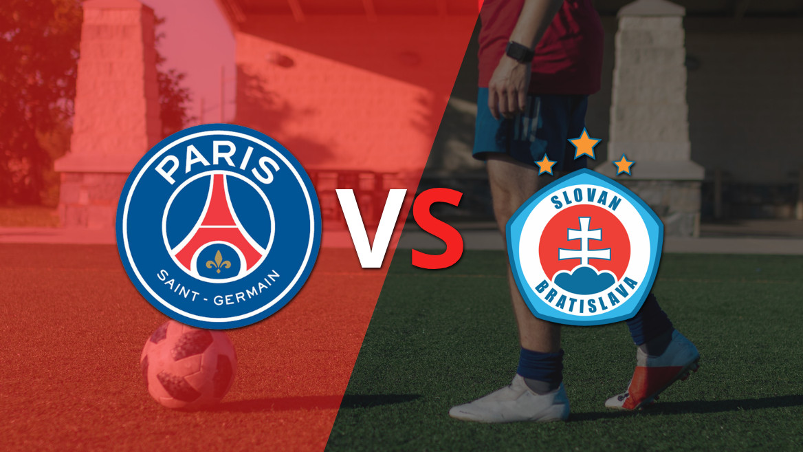 PSG y Slovan Bratislava se preparan para el primer encuentro de Champions