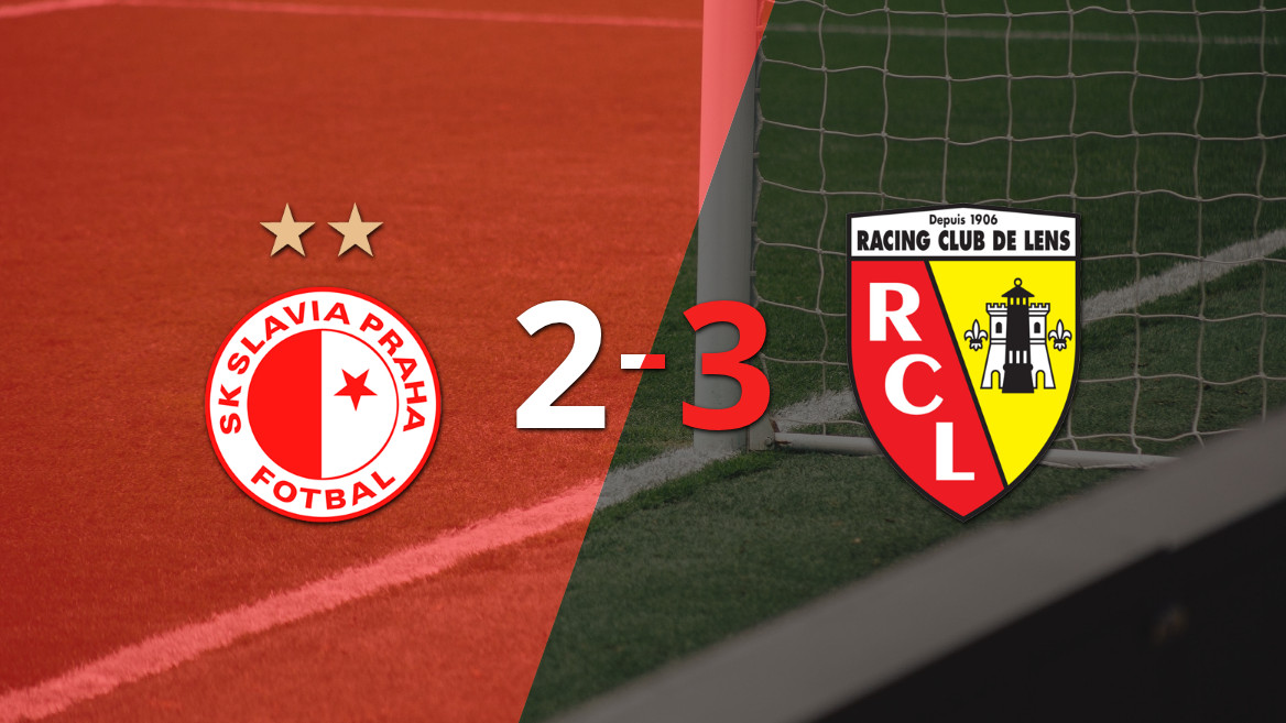Slavia Praga se queda con las manos vacías ante Lens tras un gol en el último suspiro